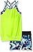 New Balance Girls' Little Fashion Performance Tank Top and Bike Short Set