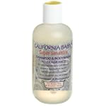 California Baby Super Sensitive Shampoo and Body Wash, No Fragrance, 8.5-Ounce Bottles (Pack of 3)