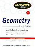 Schaums Outline of Geometry (text only) 4th (Fourth) edition by B. Rich, C. Thomas
