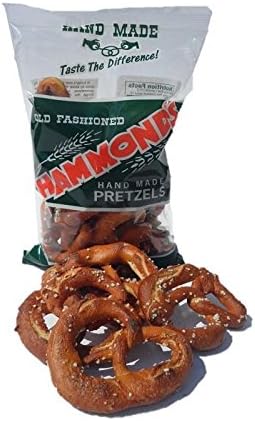 Hammond's Old-Fashioned Hand Made Pretzels (Pack of Four – 8 Oz. Bags)