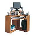Mission Cherry Corner Computer Desk Workstation