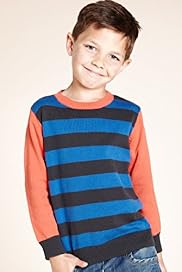 Pure Cotton Rocket Striped Knitted Jumper
