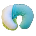 Boppy Frosty Boa Slipcover - Green/ Blue