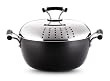 Circulon Contempo Hard Anodized Nonstick 5.5-Quart Covered Straining Casserole