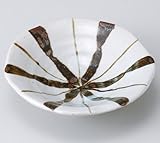 サビ十草　高台小皿　5個組 【美濃焼　和皿】 〔キャッシュバックキャンペーン対象商品〕