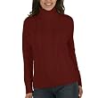 Merona&reg; Women's Cable Turtleneck Sweater - Zen Red