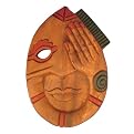 "Lady-flirt" Tribal Mask Wall Art
