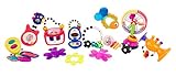 Sassy Sounds and Lights Development Toy Gift Set, 12 Piece