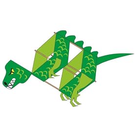 "Flying Dino" Dinosaur Box Kite