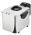 Kalorik FT-14417 1600-Watt Stainless-Steel 3-1/2-Quart Deep Fryer