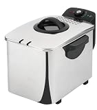 Kalorik FT-14417 3-Quart Deep Fat Fryer, Stainless Steel