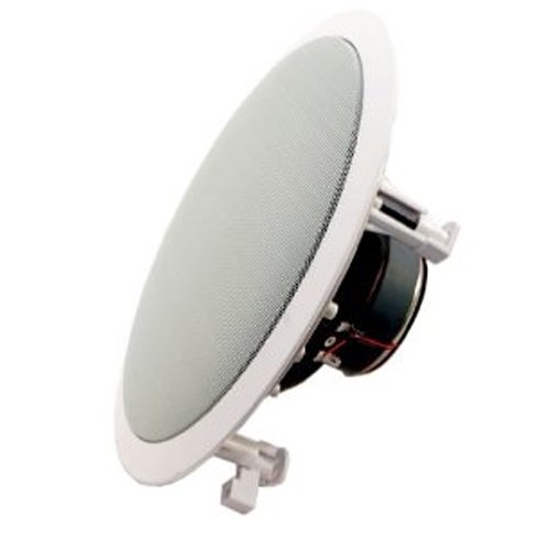 Absolute USA HCS602 6.5-Inch 8-Ohm 2 Way Rectangle Mount In-Ceiling Speakers with 30mm Silk Tweeters