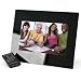 Electronics : Gear Head Premium 10-Inch Photo Frame w/ Remote & Real Wood Frame