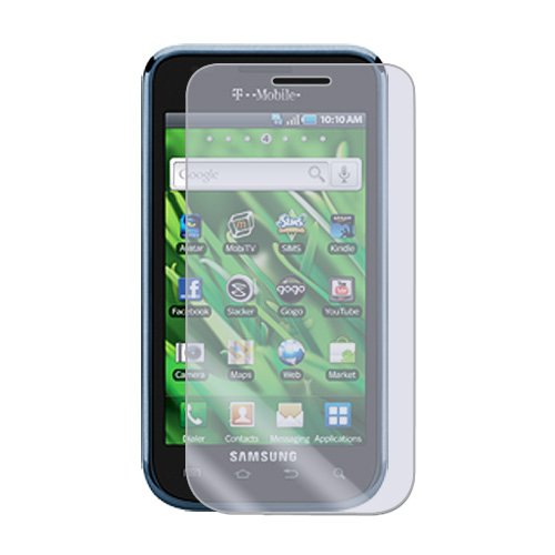 Amzer Super Clear Screen Protector with Cleaning Cloth for Samsung Vibrant T959