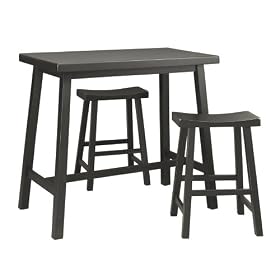 Carolina Cottage 4222 AB Asian Bar, Antique Black