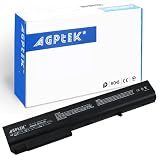 Agptek 4800mAh 6 Cells Battery For HP Business Notebook 6720t 7400 8200 8400 8500 8700 9400 EliteBook 8530W 8730W Series replace 381374-001 398876-001 HSTNN-DB06 HSTNN-DB11 HSTNN-I04C HSTNN-LB11 HSTNN-OB06 HSTNN-UB11 PB992A series Laptops