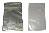 100 Cast Polypropylene (Plastic) Resealable Outer Sleeves with Flap for Silver Age Size Comics #CXSPSARS (7-3/8