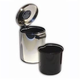 <b>Trash Can - Touchless Infrared 1.3 Gallon - Stainless Steel</b>