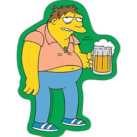 Click here to buy Simpsons Barney Beer Sticker S-SIM-0041 by gkworld.