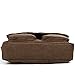 Eshow Men's Retro Canvas Crossbody Messenger Bag, Brown