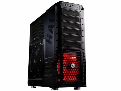 New Cooler Master HAF 932 RC-932-KKN1-GP Black Steel ATX Full Tower Case Black USB2.0 Ports