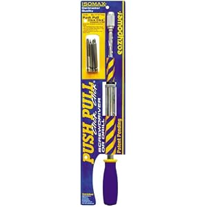 Eazypower 81964 12-Inch to 17-Inch Push Pull Click Click Screwdriver Drill Kit with 1... by 