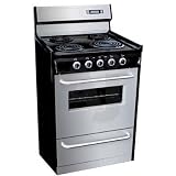 Summit Professional Series TEM230BKWY 30 Freestanding Electric Range with Manual Clean,... by