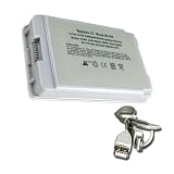 Battery for Apple iBook G3/G4 12 Laptop Battery Replacement A1061 A1008 M8433G/B M8626G/A M8956 M8956G W/ 3Ft USB2.0 AM/AF Extend Cable As Free Gift”