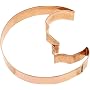 Old River Road Moon Shape Cookie Cutter, Copper