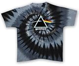 Pink Floyd - Spiral Dark Side People T-Shirt, L - Tie Dye