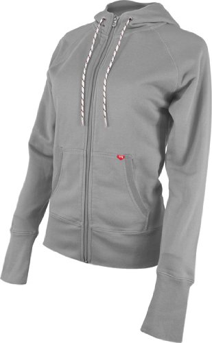 TYR Sport Women's Zip Hooded Sweatshirt (Gray, X-Small) On Sale