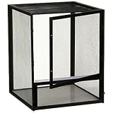 Zoo Med ReptiBreeze Open Air Screen Cage, Large, 18 x 18 x 36-Inches
