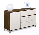 Topolino 3 Drawer 1 Door Double Chest By Nexera Furniture