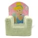 Plush High-Back Cinderella Chair