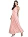 Choies Women's Chiffon Cut Away Pleated Evening Beach Maxi Dress