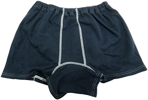 Mitaka Big Boys' Incontinence Boxer "Sora" 160-Size Waist 22-30" In Navy Blue MJB500-160