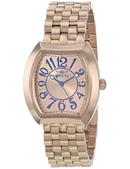 Invicta Womens 15042 Angel Analog Display Japanese Quartz Rose Gold Watch