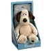 Toys : Rainbow Designs Plush Grommit 20cm with ' Genuine W&G' rivet on his foot. In platform box.
