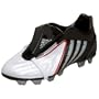 adidas Little Kid/Big Kid Absolado PS FG J Soccer Cleat,White/Silver/Black (Power),13 M US Little Kid