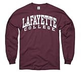 Lafayette Leopards Maroon Arch Long Sleeve T-Shirt