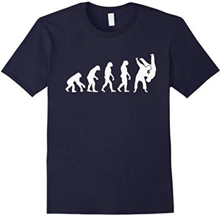 Men's Judo T-Shirt Judo Evolution Tee Medium Navy