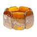 Amber Delight Resin Bangle Bracelet