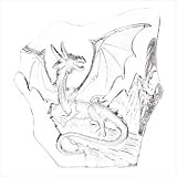 Carved Glass Dragon