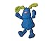 HuggleHounds Ruff-Tex Bugsy Dog Toy, Blue - Large