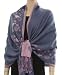 70 x 28 Reversible Bubbles Design Double Layer Pashmina Shawl / Wrap / Stole ( 10 Luxurious Colors ) - New !