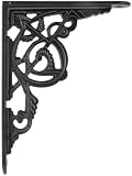 Small Victorian Iron Shelf Bracket - 6 1/8 x 4 1/2