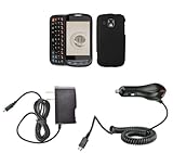 Samsung Transform Ultra (Boost Mobile) Premium Combo Pack - Black Rubberize ....