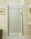 Sterling 6305-31S Finesse Shower Door Frameless 65-1/2H x 30 - 31-1/2W w/CleanCoat Smooth/Clear Gl