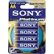Sony Stamina Platinum Alkaline AA Batteries (12 pack)