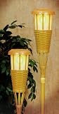 Outdoor Living : Solar Powered Tiki Torch Set of 2